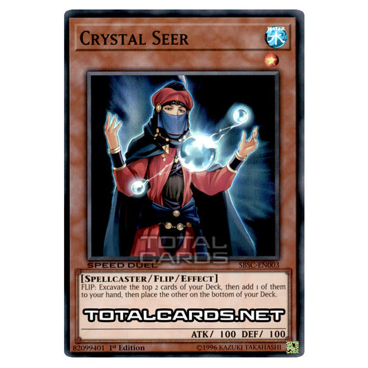 Yu-Gi-Oh! - Speed Duel: Scars of Battle - Crystal Seer (Super Rare) SBSC-EN003