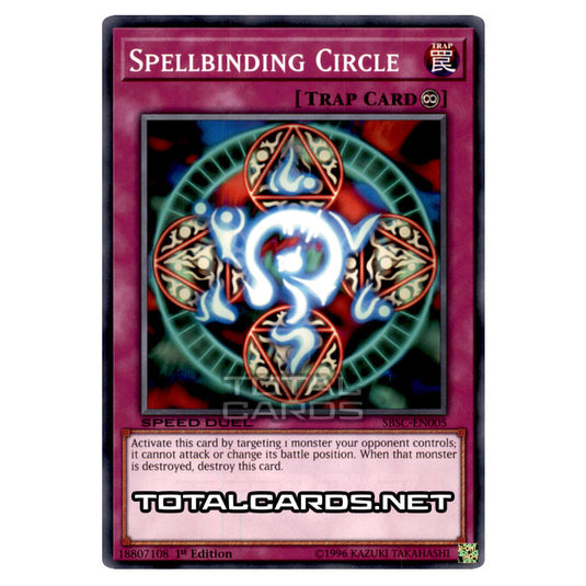 Yu-Gi-Oh! - Speed Duel: Scars of Battle - Spellbinding Circle (Common) SBSC-EN005