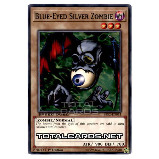 Yu-Gi-Oh! - Speed Duel: Scars of Battle - Blue-Eyed Silver Zombie (Common) SBSC-EN011