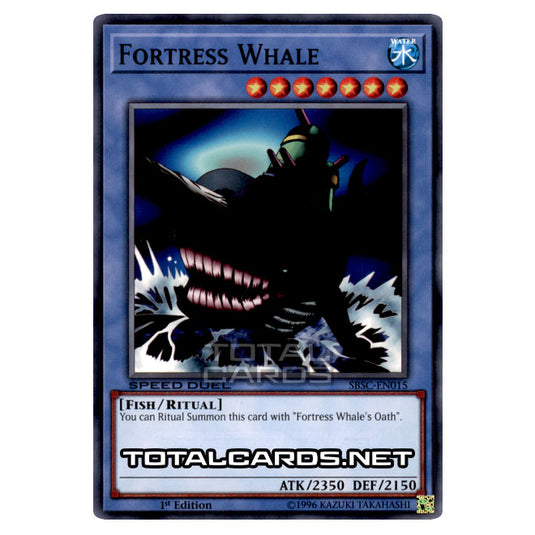 Yu-Gi-Oh! - Speed Duel: Scars of Battle - Fortress Whale (Common) SBSC-EN015