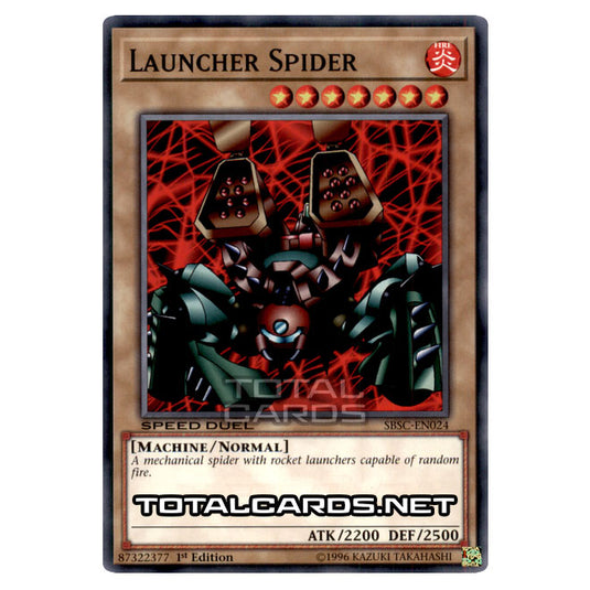 Yu-Gi-Oh! - Speed Duel: Scars of Battle - Launcher Spider (Common) SBSC-EN024