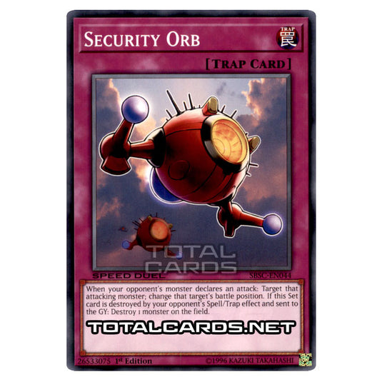 Yu-Gi-Oh! - Speed Duel: Scars of Battle - Security Orb (Common) SBSC-EN044