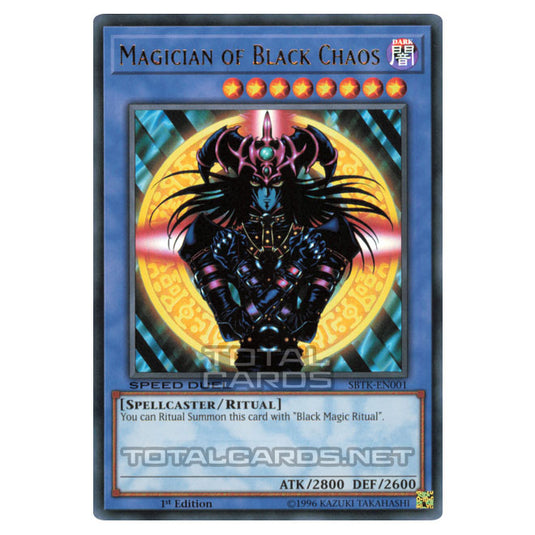Yu-Gi-Oh! - Speed Duels: Trials of the Kingdom - Magician of Black Chaos (Ultra Rare) SBTK-EN001