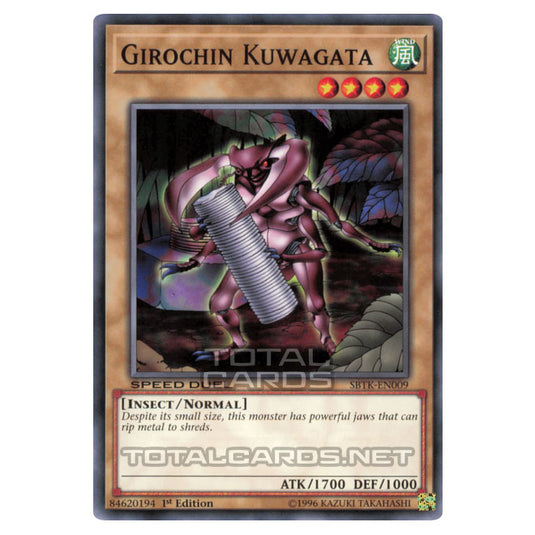 Yu-Gi-Oh! - Speed Duels: Trials of the Kingdom - Girochin Kuwagata (Common) SBTK-EN009