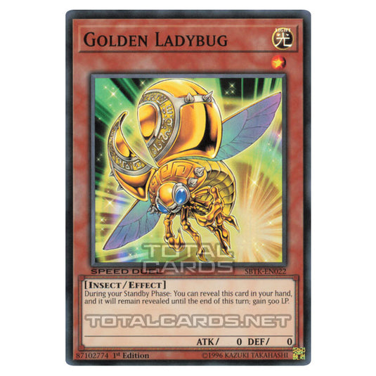 Yu-Gi-Oh! - Speed Duels: Trials of the Kingdom - Golden Ladybug (Super Rare) SBTK-EN022