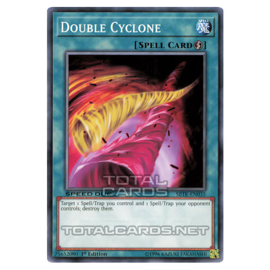 Yu-Gi-Oh! - Speed Duels: Trials of the Kingdom - Double Cyclone (Common) SBTK-EN035