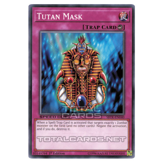 Yu-Gi-Oh! - Speed Duels: Trials of the Kingdom - Tutan Mask (Common) SBTK-EN040