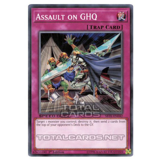 Yu-Gi-Oh! - Speed Duels: Trials of the Kingdom - Assault on GHQ (Common) SBTK-EN042