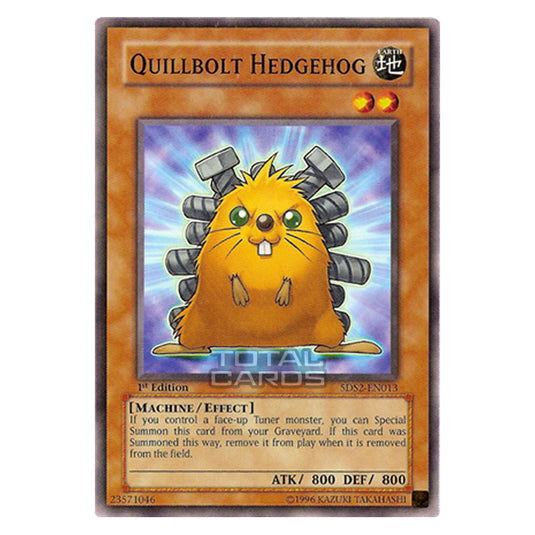 Yu-Gi-Oh! - Starter Deck: Yu-Gi-Oh! 5D's 2009 - Quillbolt Hedgehog (Common) 5DS2-EN013