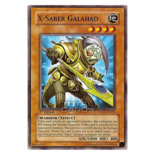 Yu-Gi-Oh! - Starter Deck: Yu-Gi-Oh! 5D's 2009 - X-Saber Galahad (Common) 5DS2-EN020