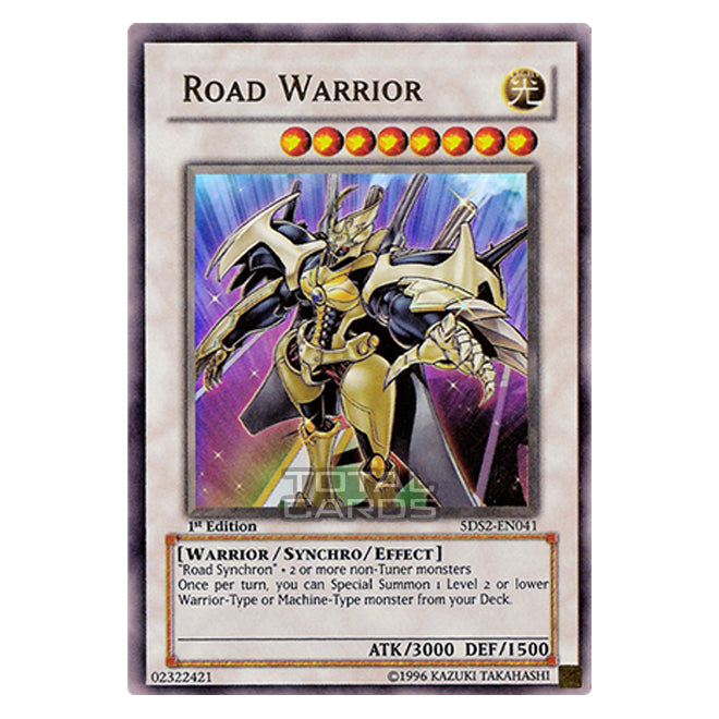 Carta Yu-Gi-Oh! - Road Synchron (5DS2-EN006) - Super Rara 1ª Edición - Del Deck De Inicio 5Ds 2009