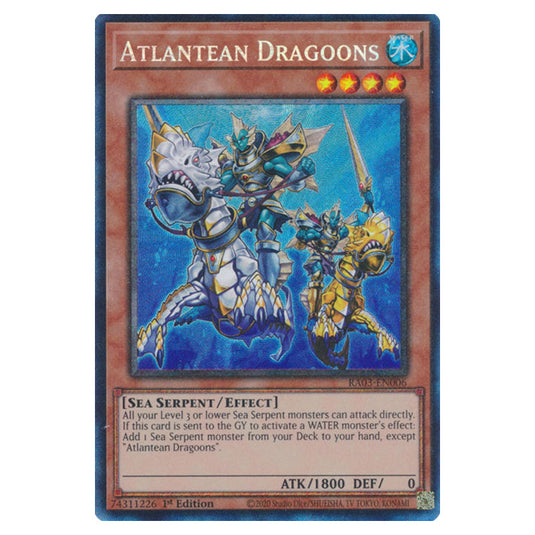 Yu-Gi-Oh! - Quarter Century Bonanza - Atlantean Dragoons (Collectors Rare) RA03-EN006