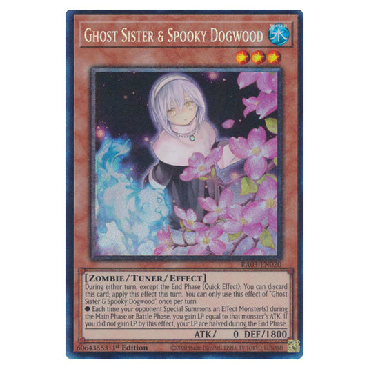 Yu-Gi-Oh! - Quarter Century Bonanza - Ghost Sister & Spooky Dogwood (Collectors Rare) RA03-EN020a