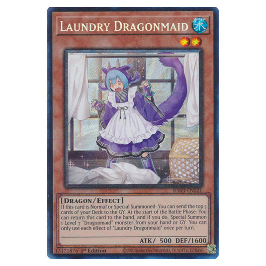 Yu-Gi-Oh! - Quarter Century Bonanza - Laundry Dragonmaid (Collectors Rare) RA03-EN021