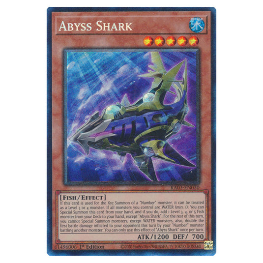 Yu-Gi-Oh! - Quarter Century Bonanza - Abyss Shark (Collectors Rare) RA03-EN030