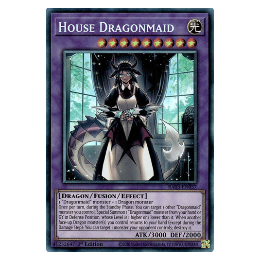 Yu-Gi-Oh! - Quarter Century Bonanza - House Dragonmaid (Collectors Rare) RA03-EN037