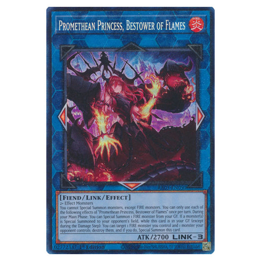 Yu-Gi-Oh! - Quarter Century Bonanza - Promethean Princess, Bestower of Flames (Collectors Rare) RA03-EN050