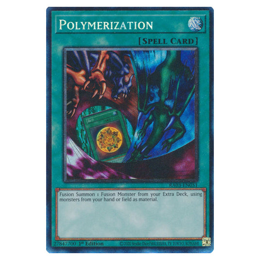 Yu-Gi-Oh! - Quarter Century Bonanza - Polymerization (Collectors Rare) RA03-EN051