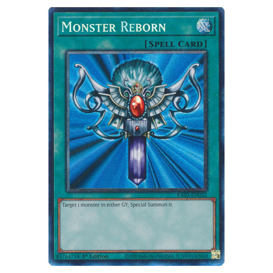 Yu-Gi-Oh! - Quarter Century Bonanza - Monster Reborn (Collectors Rare) RA03-EN052