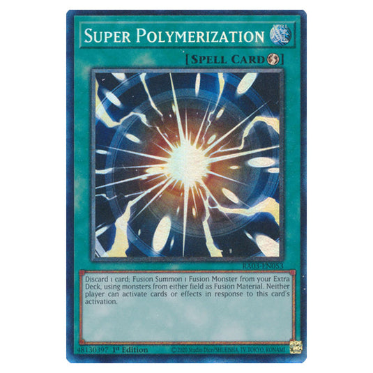 Yu-Gi-Oh! - Quarter Century Bonanza - Super Polymerization (Collectors Rare) RA03-EN053