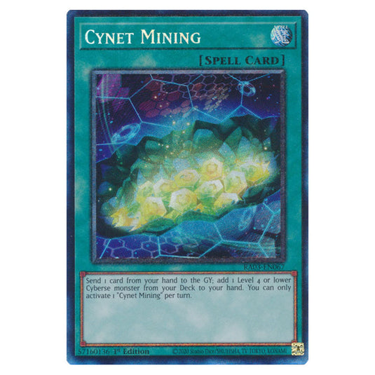 Yu-Gi-Oh! - Quarter Century Bonanza - Cynet Mining (Collectors Rare) RA03-EN067