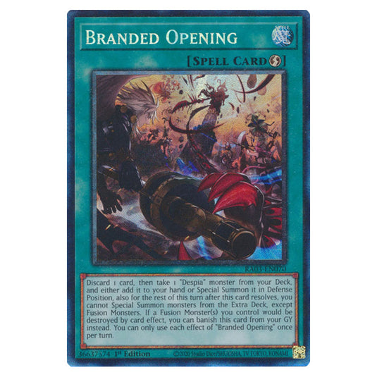 Yu-Gi-Oh! - Quarter Century Bonanza - Branded Opening (Collectors Rare) RA03-EN070