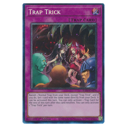 Yu-Gi-Oh! - Quarter Century Bonanza - Trap Trick (Collectors Rare) RA03-EN078