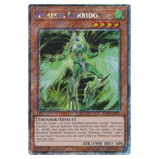 Yu-Gi-Oh! - Quarter Century Bonanza - Nemeses Corridor (Platinum Secret Rare) RA03-EN025