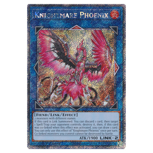 Yu-Gi-Oh! - Quarter Century Bonanza - Knightmare Phoenix (Platinum Secret Rare) RA03-EN042