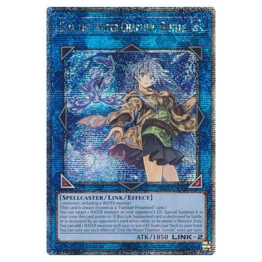 Yu-Gi-Oh! - Quarter Century Bonanza - Eria the Water Charmer, Gentle (Platinum Secret Rare) RA03-EN047