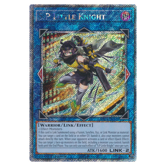Yu-Gi-Oh! - Quarter Century Bonanza - S:P Little Knight (Platinum Secret Rare) RA03-EN049
