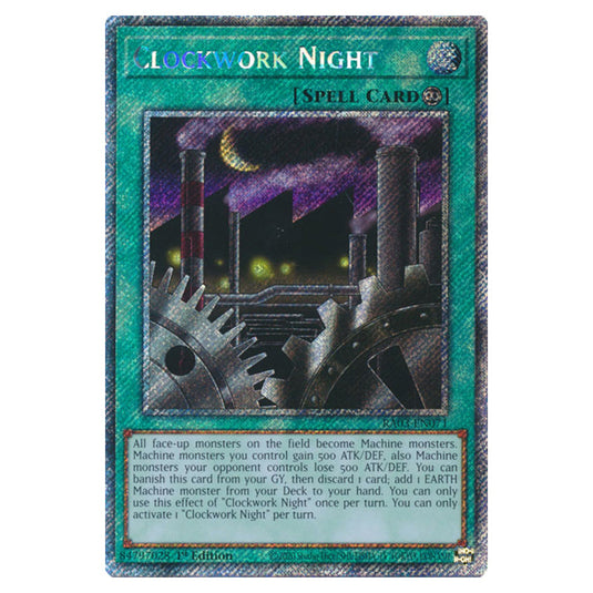 Yu-Gi-Oh! - Quarter Century Bonanza - Clockwork Night (Platinum Secret Rare) RA03-EN071