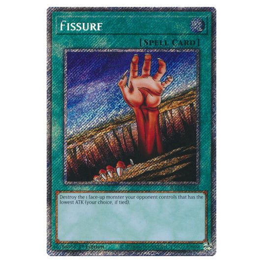 Yu-Gi-Oh! - Quarter Century Bonanza - Fissure (Platinum Secret Rare) RA03-EN084