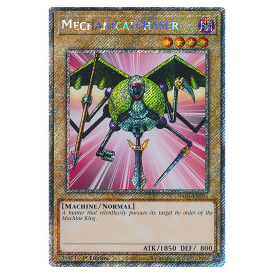 Yu-Gi-Oh! - Quarter Century Bonanza - Mechanicalchaser (Platinum Secret Rare) RA03-EN094