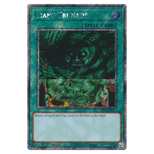 Yu-Gi-Oh! - Quarter Century Bonanza - Giant Trunade (Platinum Secret Rare) RA03-EN097