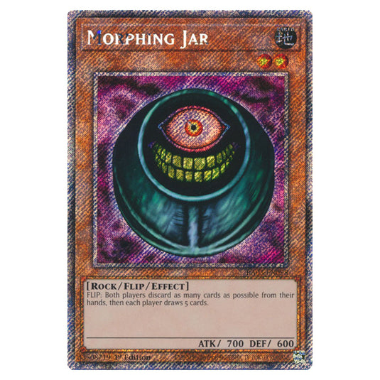 Yu-Gi-Oh! - Quarter Century Bonanza - Morphing Jar (Platinum Secret Rare) RA03-EN098