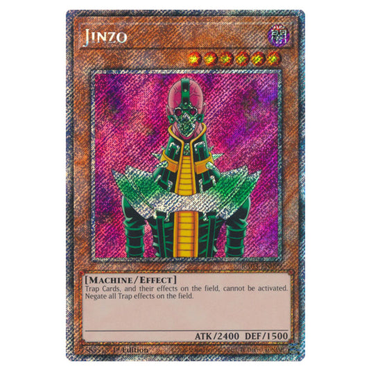 Yu-Gi-Oh! - Quarter Century Bonanza - Jinzo (Platinum Secret Rare) RA03-EN099
