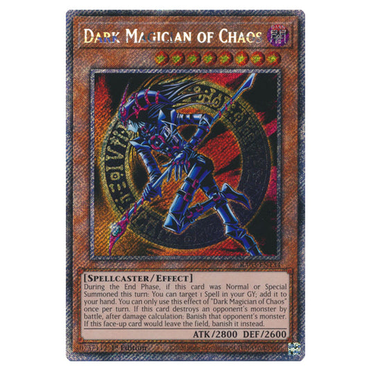 Yu-Gi-Oh! - Quarter Century Bonanza - Dark Magician of Chaos (Platinum Secret Rare) RA03-EN134