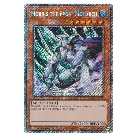 Yu-Gi-Oh! - Quarter Century Bonanza - Mobius the Frost Monarch (Platinum Secret Rare) RA03-EN142