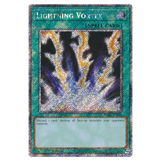 Yu-Gi-Oh! - Quarter Century Bonanza - Lightning Vortex (Platinum Secret Rare) RA03-EN148