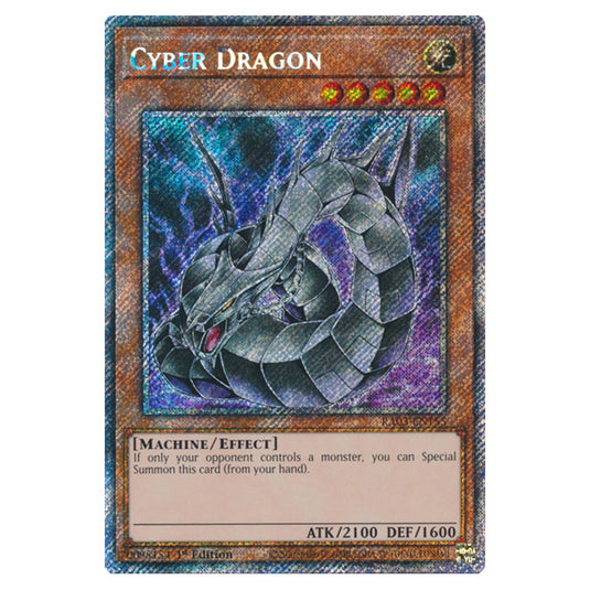 Yu-Gi-Oh! - Quarter Century Bonanza - Cyber Dragon (Platinum Secret Rare) RA03-EN155