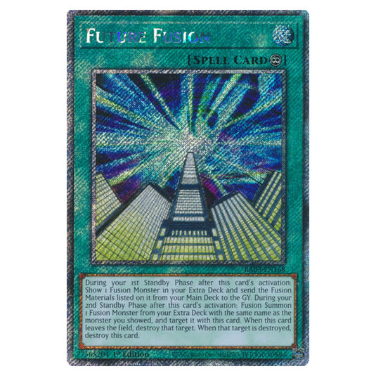 Yu-Gi-Oh! - Quarter Century Bonanza - Future Fusion (Platinum Secret Rare) RA03-EN168