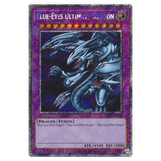 Yu-Gi-Oh! - Quarter Century Bonanza - Blue-Eyes Ultimate Dragon (Platinum Secret Rare) RA03-EN178