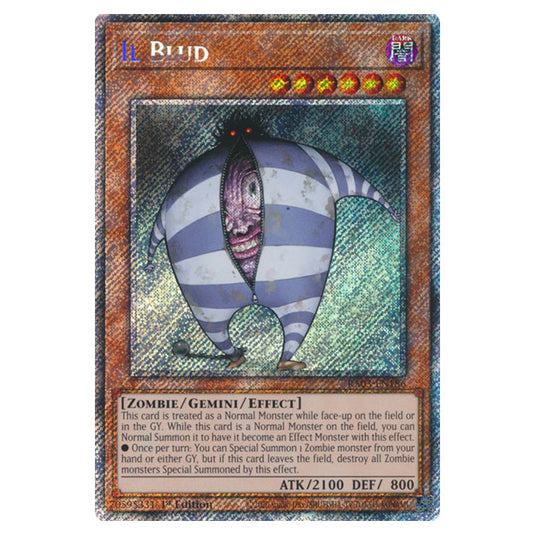 Yu-Gi-Oh! - Quarter Century Bonanza - Il Blud (Platinum Secret Rare) RA03-EN186