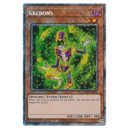 Yu-Gi-Oh! - Quarter Century Bonanza - Krebons (Platinum Secret Rare) RA03-EN201