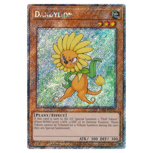 Yu-Gi-Oh! - Quarter Century Bonanza - Dandylion (Platinum Secret Rare) RA03-EN211
