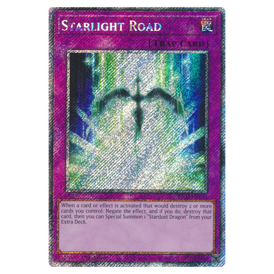Yu-Gi-Oh! - Quarter Century Bonanza - Starlight Road (Platinum Secret Rare) RA03-EN235