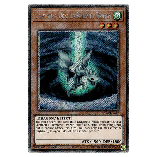 Yu-Gi-Oh! - Quarter Century Bonanza - Lightning, Dragon Ruler of Draft Yu-Gi-Oh! - Quarter Century Bonanza - Lightning, Dragon Ruler of Draft