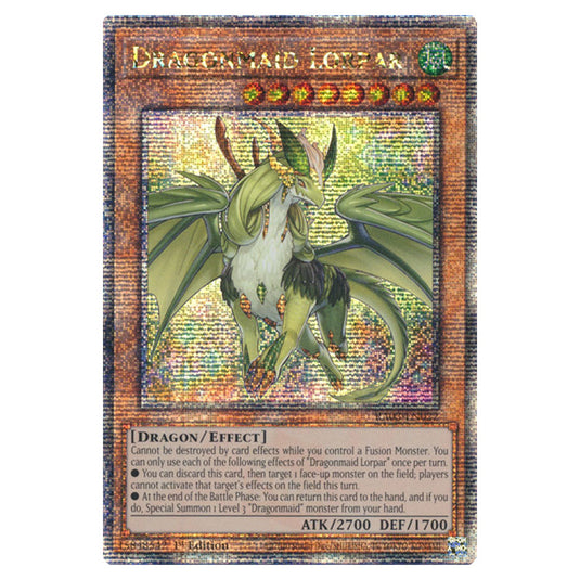 Yu-Gi-Oh! - Quarter Century Bonanza - Dragonmaid Lorpar (Quarter Century Secret Rare) RA03-EN022