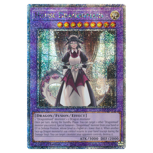 Yu-Gi-Oh! - Quarter Century Bonanza - House Dragonmaid (Quarter Century Secret Rare) RA03-EN037